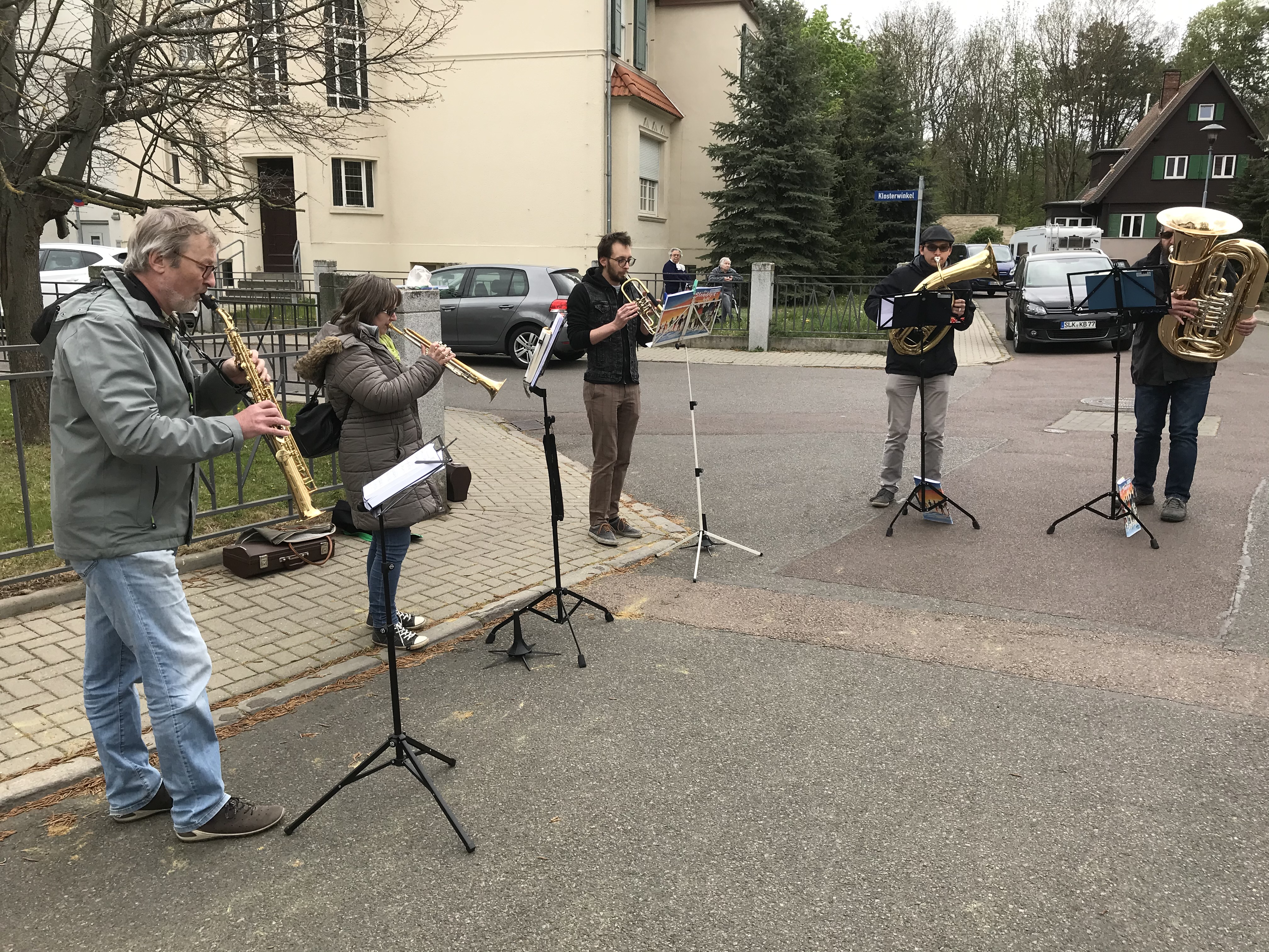 BläserSerenade vor der Marienkirche